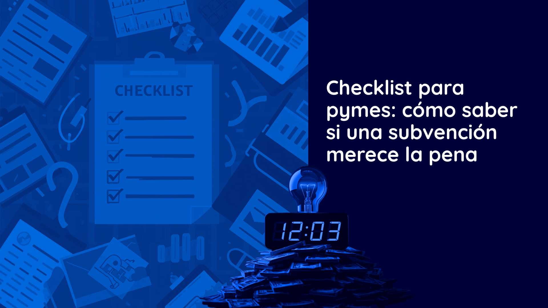 Checklist subvenciones